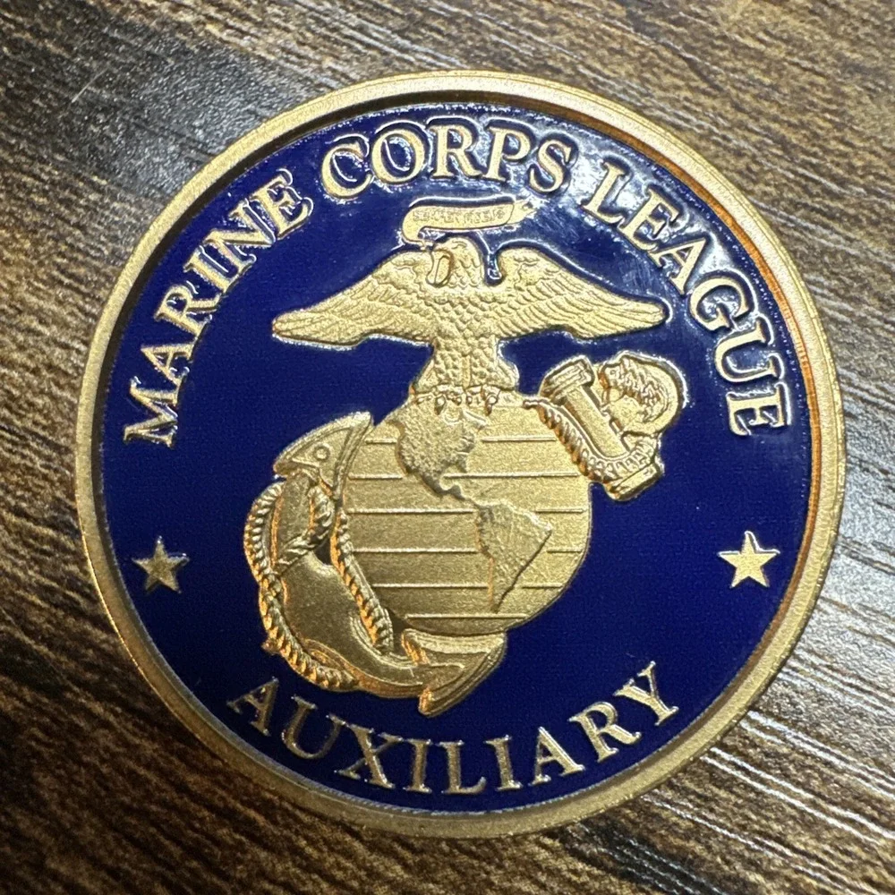 Marine Corps League Auxiliary MCLA of Pennsylvania / PA Challenge Coin